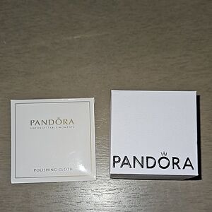 Pandora Jewelry Box with Polishing Cloth